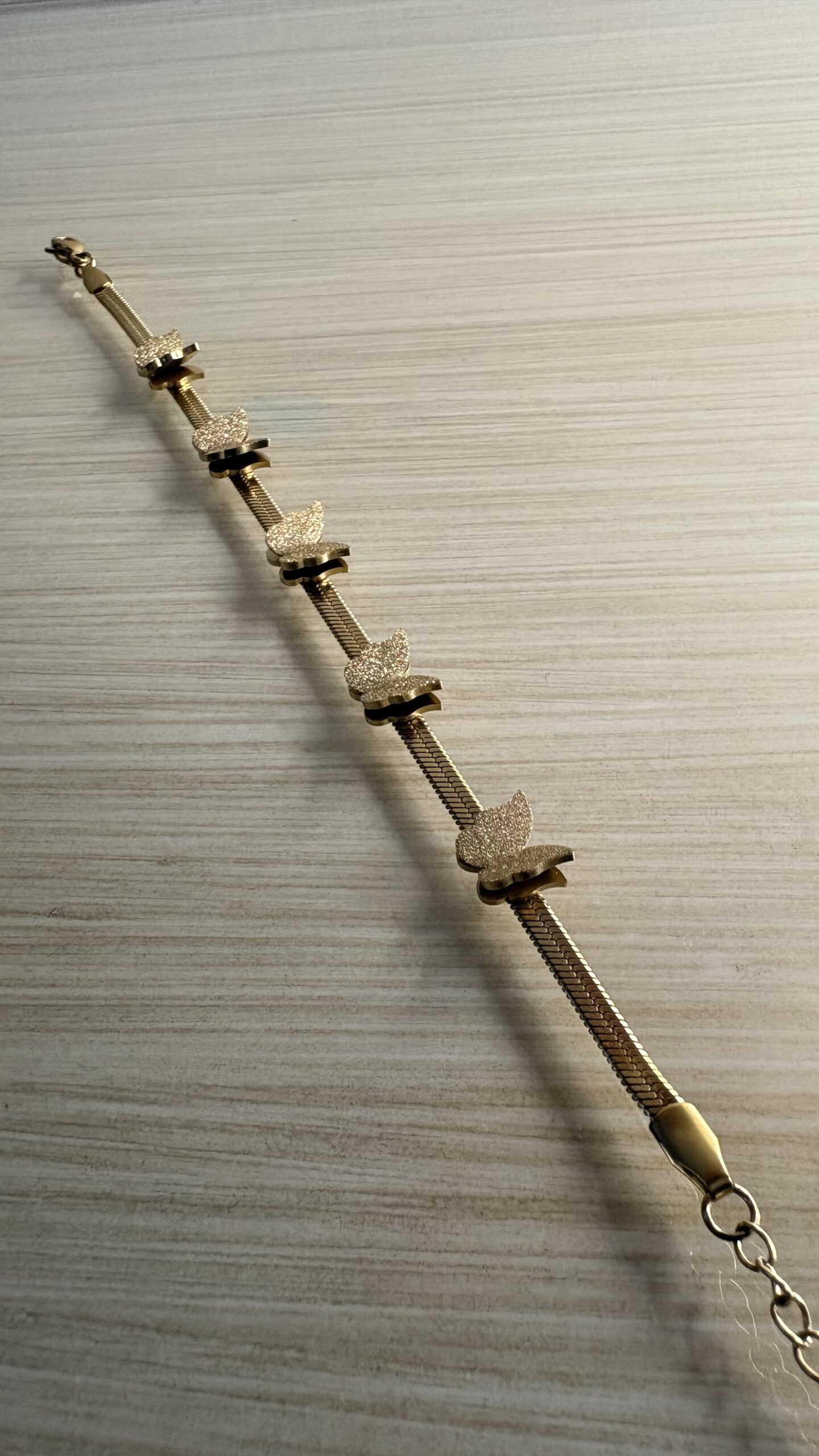 Butterfly Charm Bracelet - Image 2