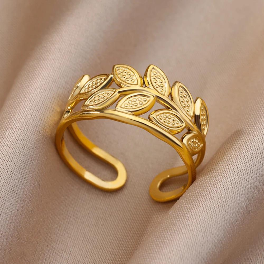 Golden Laurel Cuff
