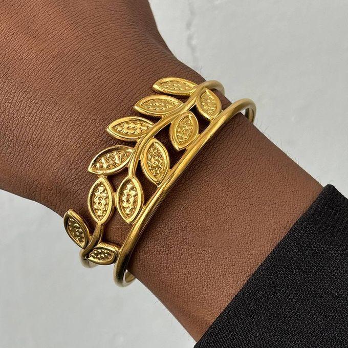 Golden Laurel Cuff - Image 2